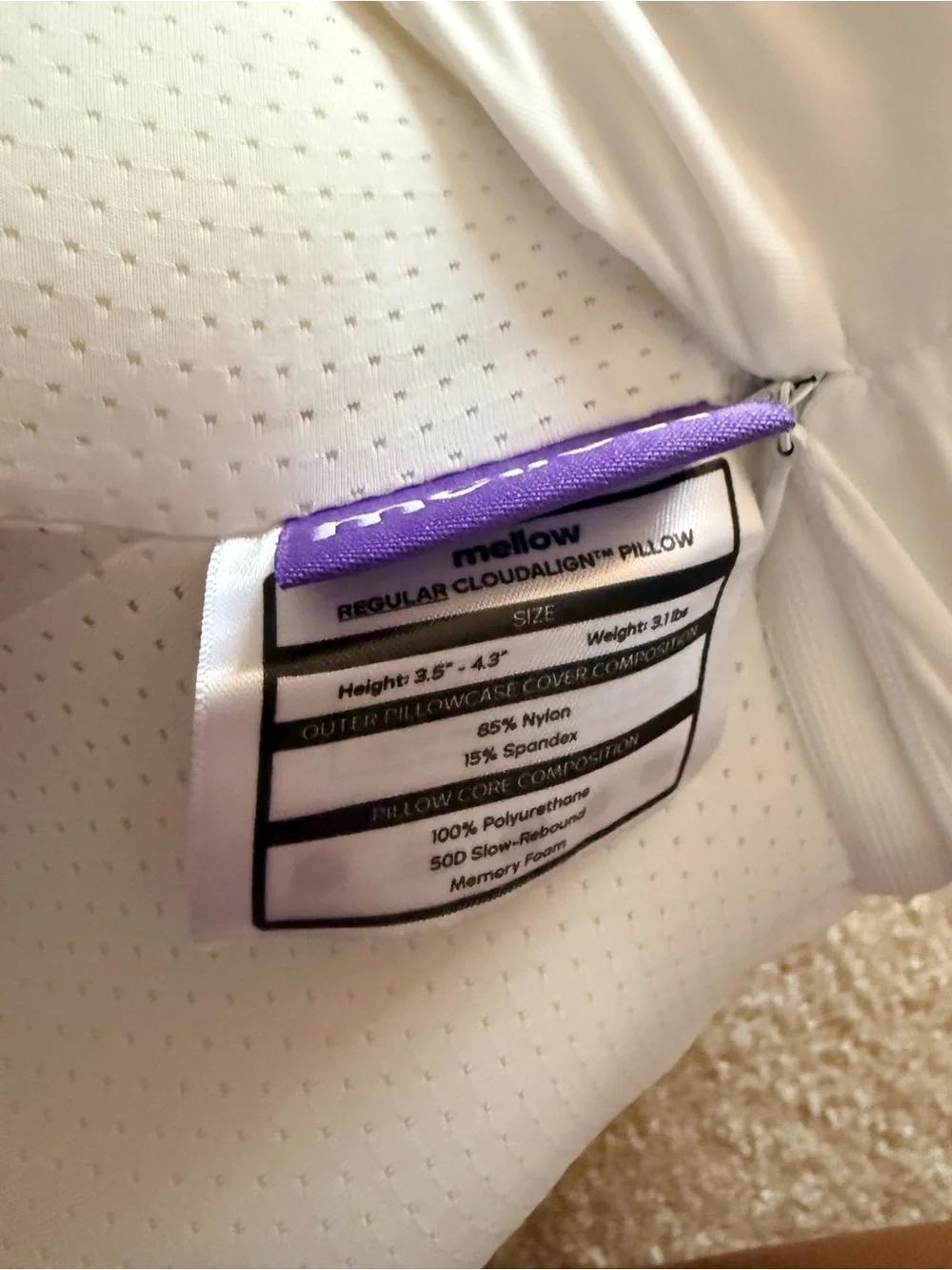 Mellow CloudAlign Pillow